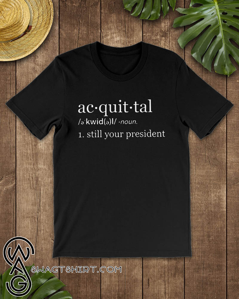 Acquittal definition shirt