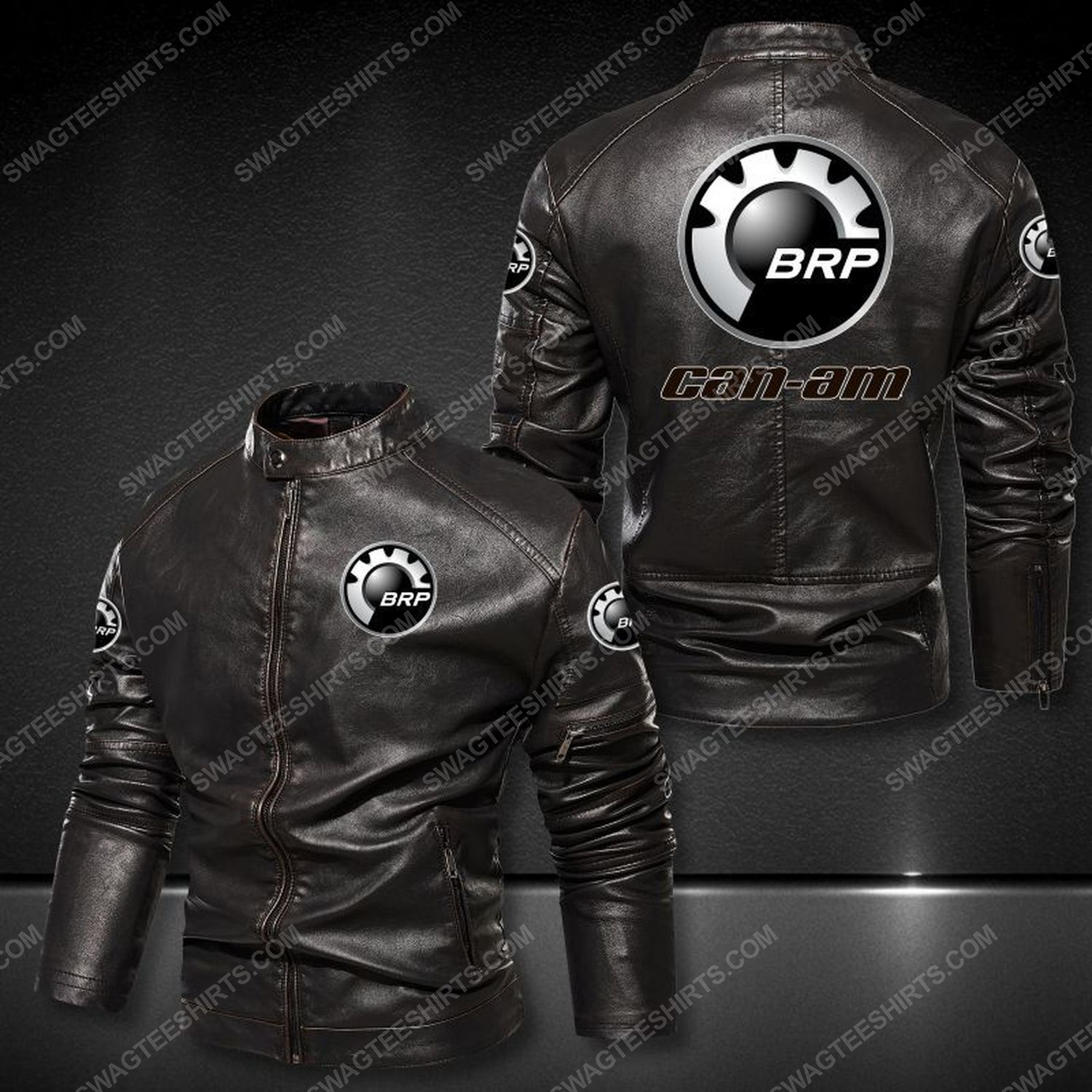 Can-am motorcycles sport leather jacket 1 - Copy