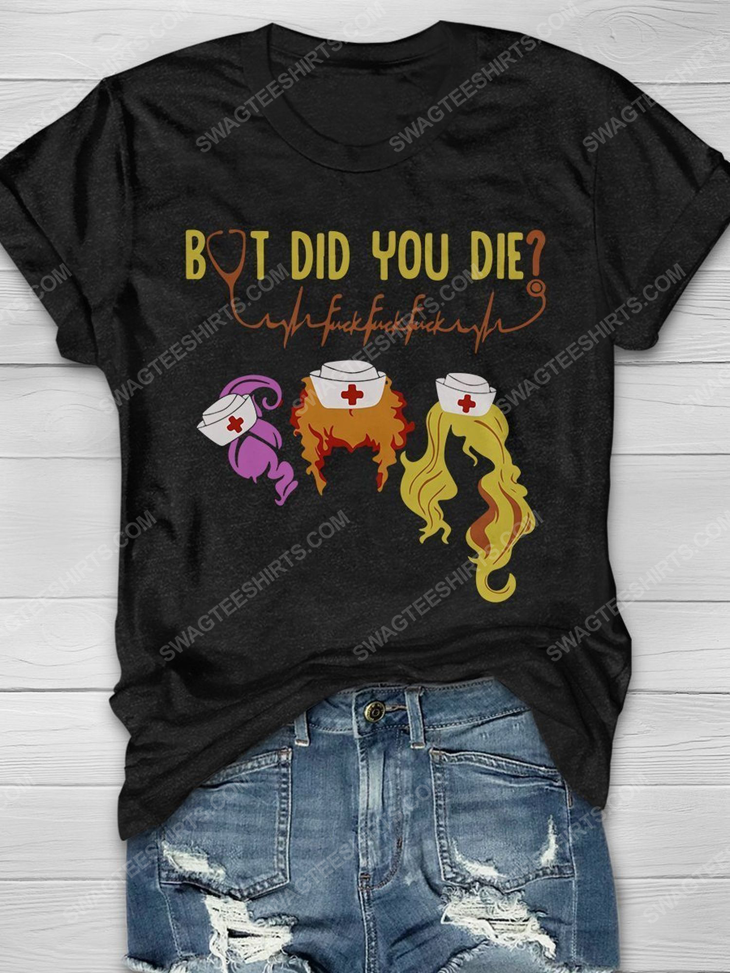 Halloween for nurse hocus pocus but did you die shirt 1 - Copy (2)