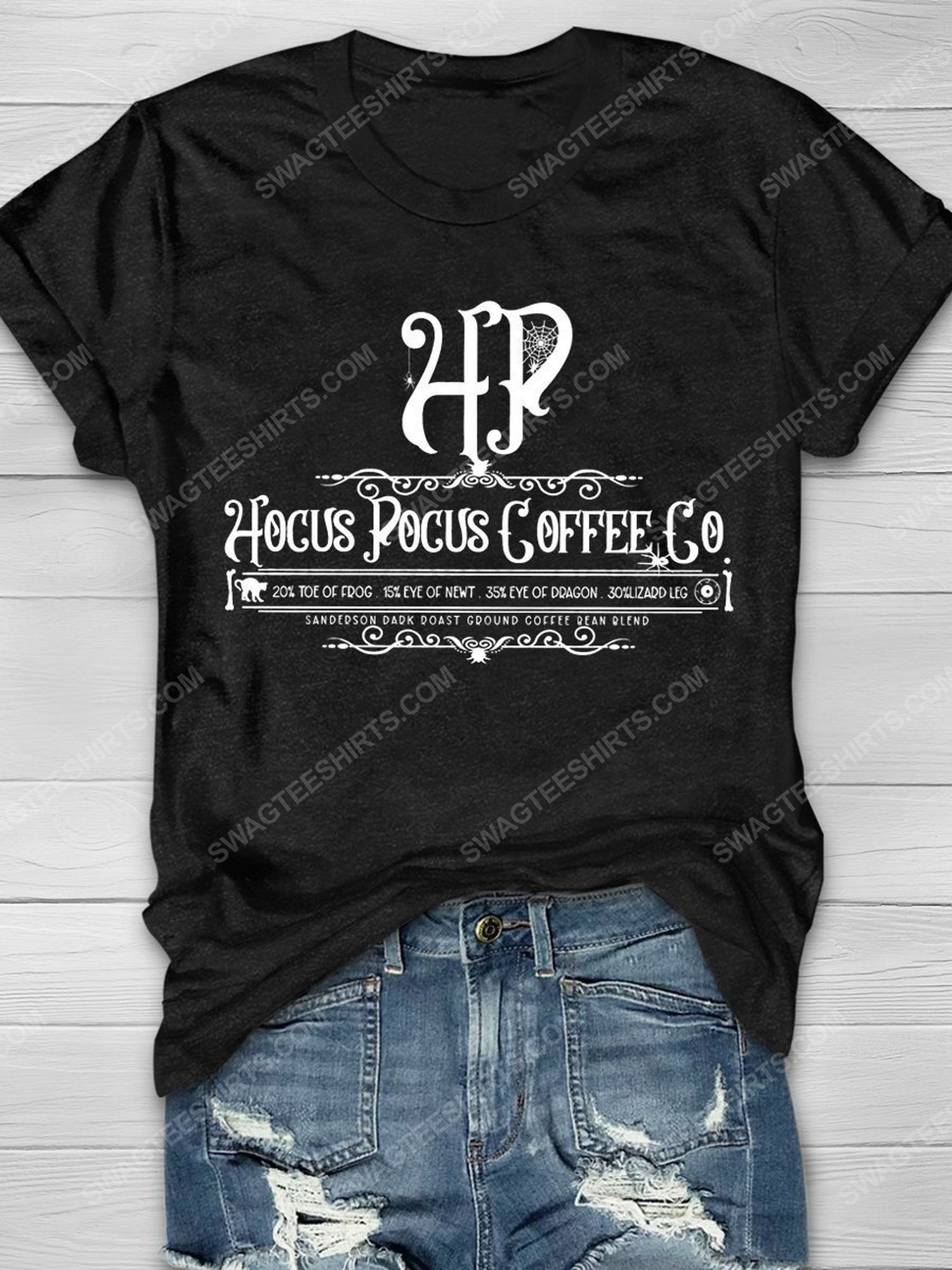 Halloween night and hocus pocus coffee shirt