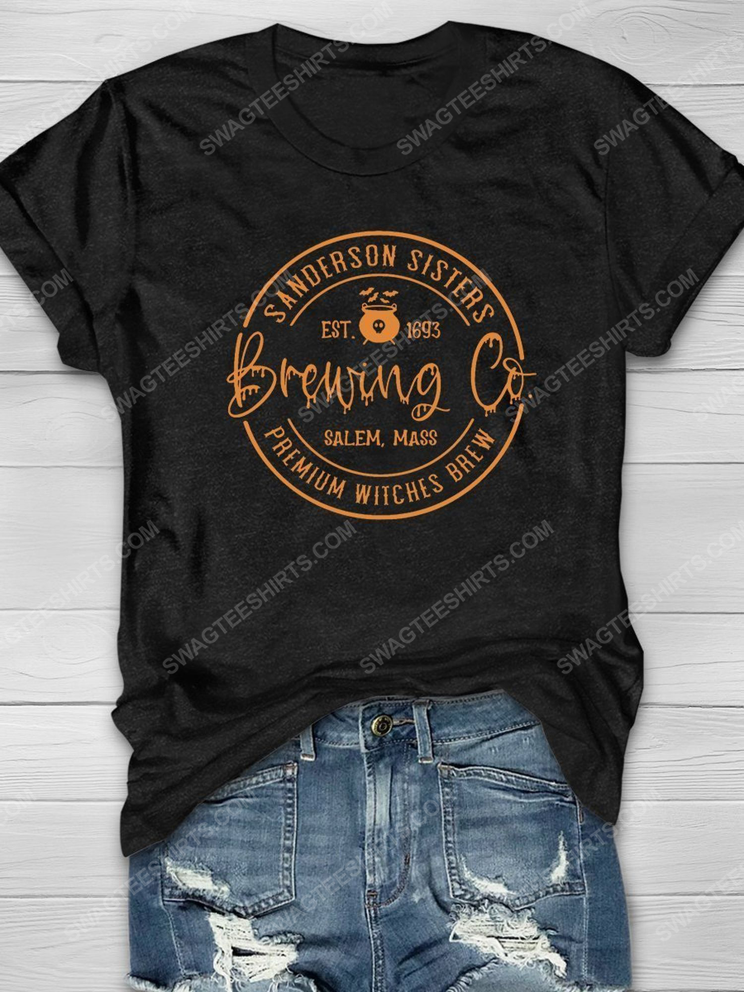 Halloween sanderson sisters brewing co premium witches brew shirt 1 - Copy (2)