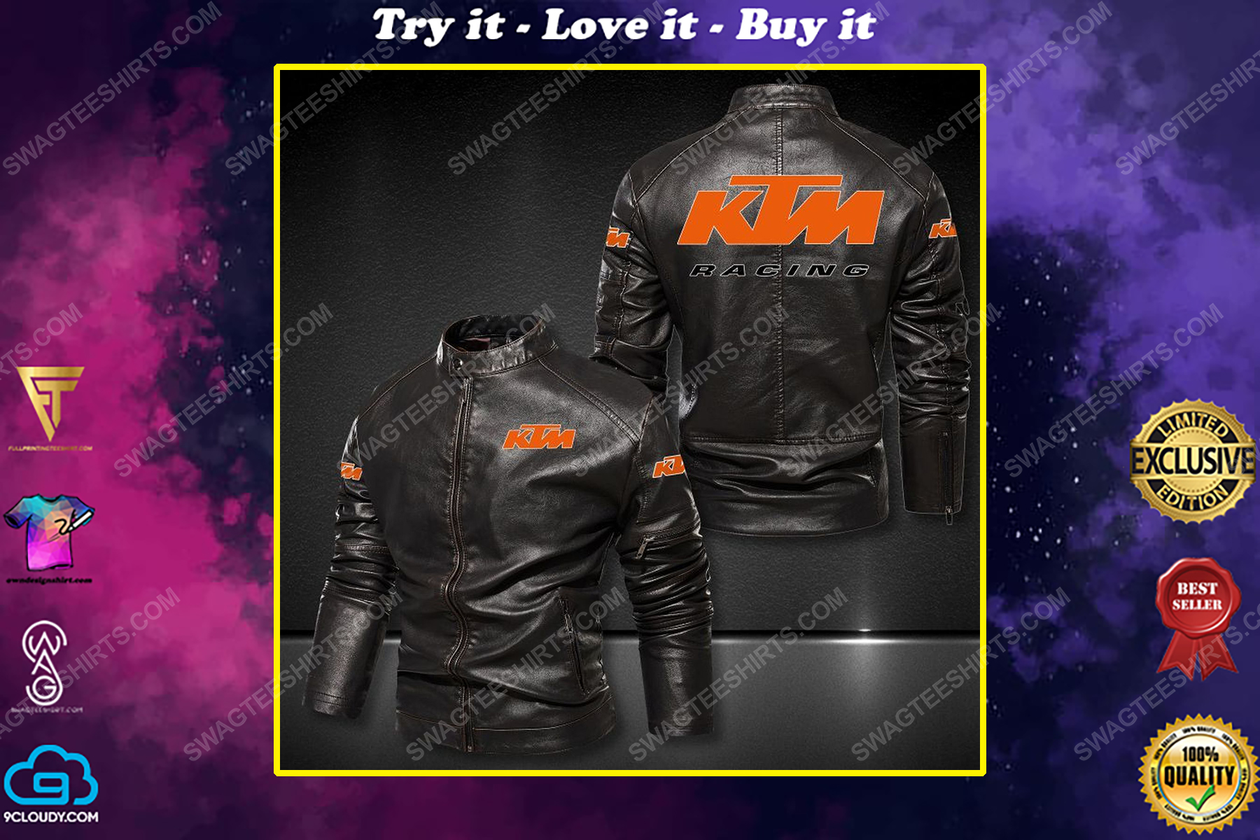 KTM sportmotorcycle ag sports leather jacket
