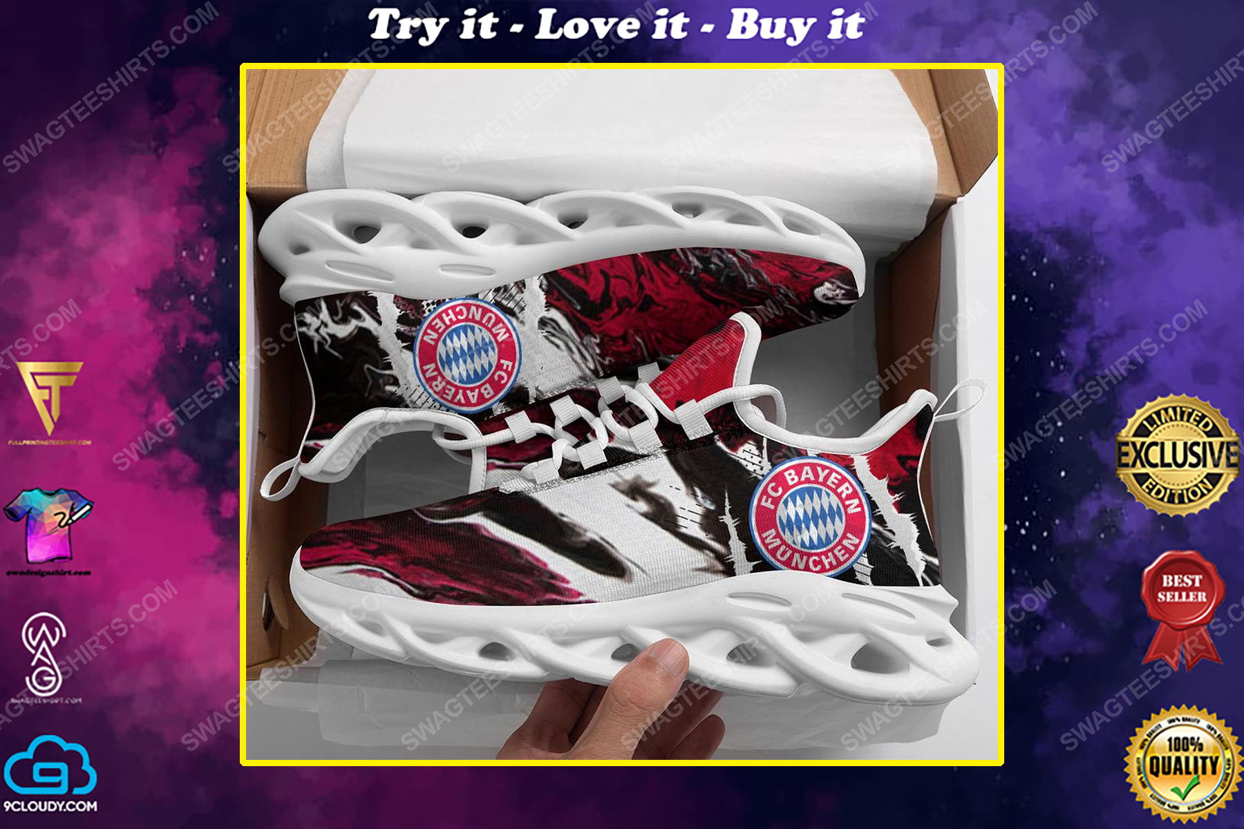 The bayern munich football club max soul shoes