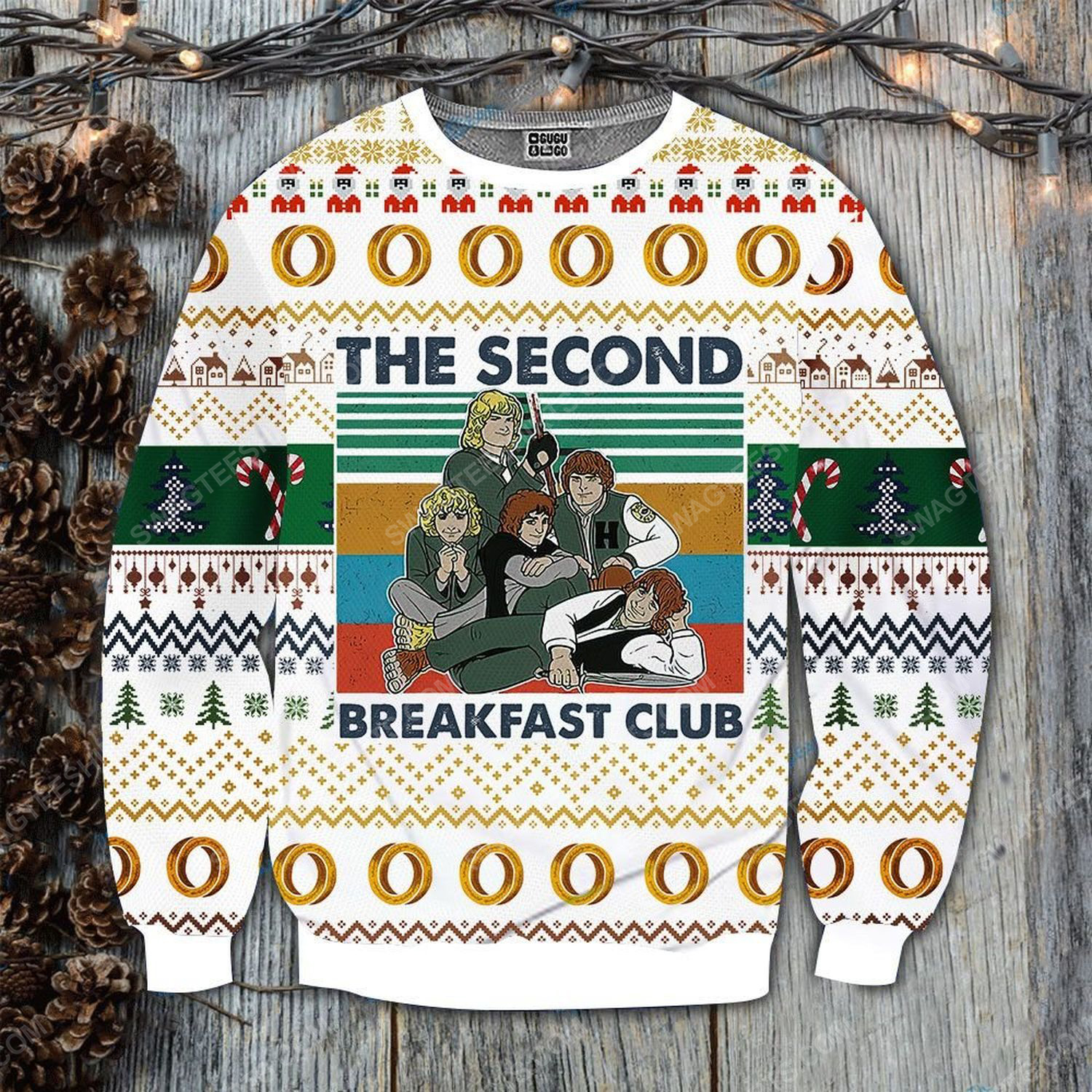 The second breakfast club ugly christmas sweater - Copy (2)
