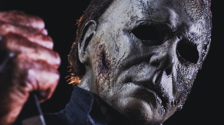 The star of 'Halloween Kills' opens up about being murdered by Michael Myers: 'It was really stunning.'