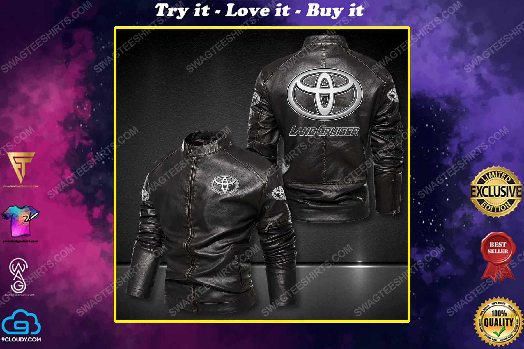 Toyota land cruiser sport leather jacket