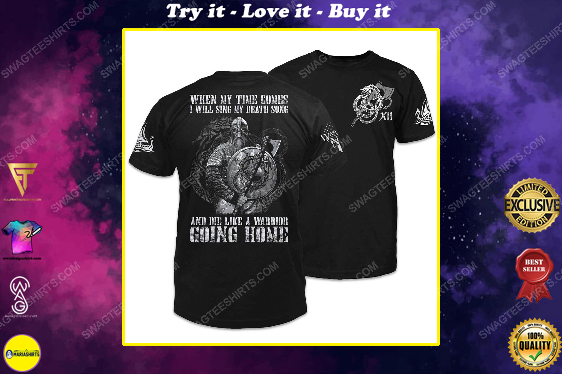 When my time comes i will sing my death song and die like a warrior going home shirt