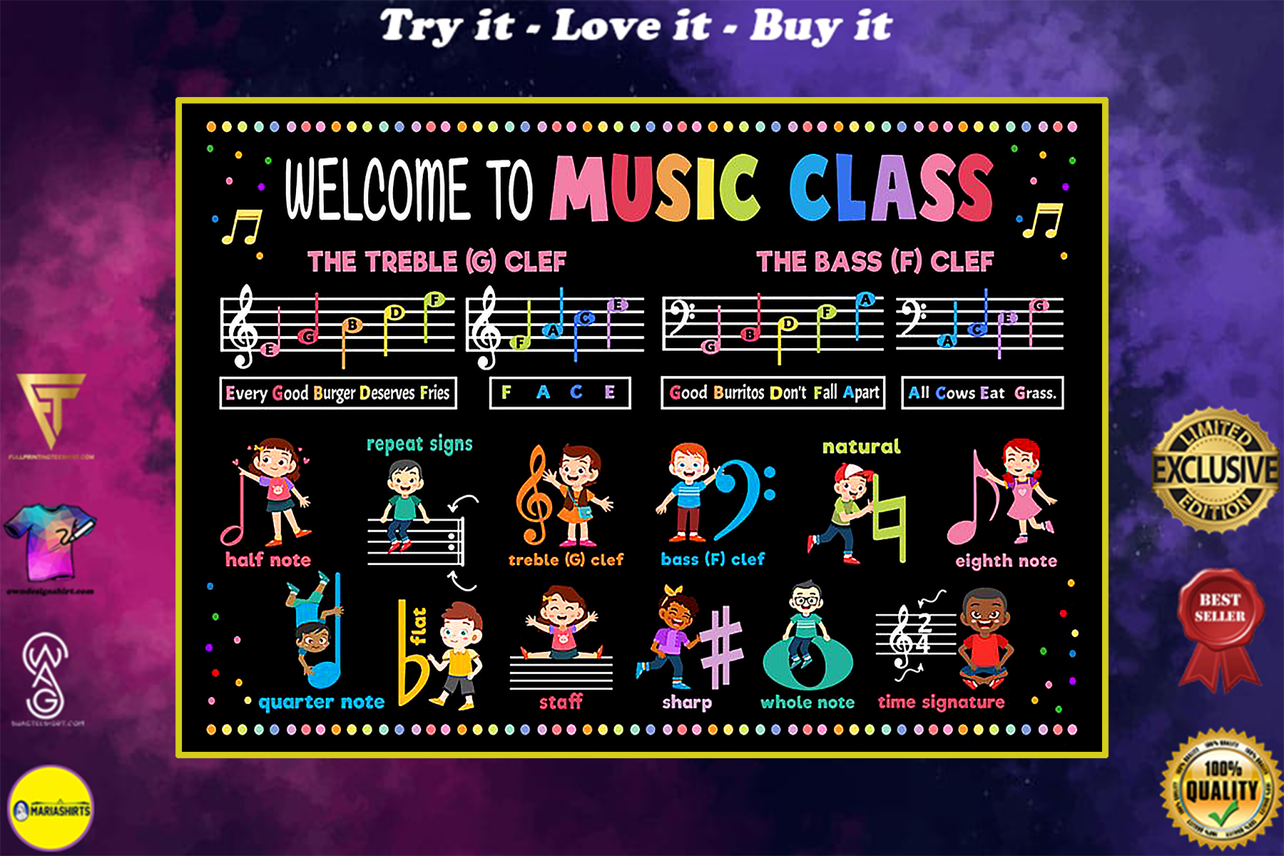 back to school welcome to music class poster