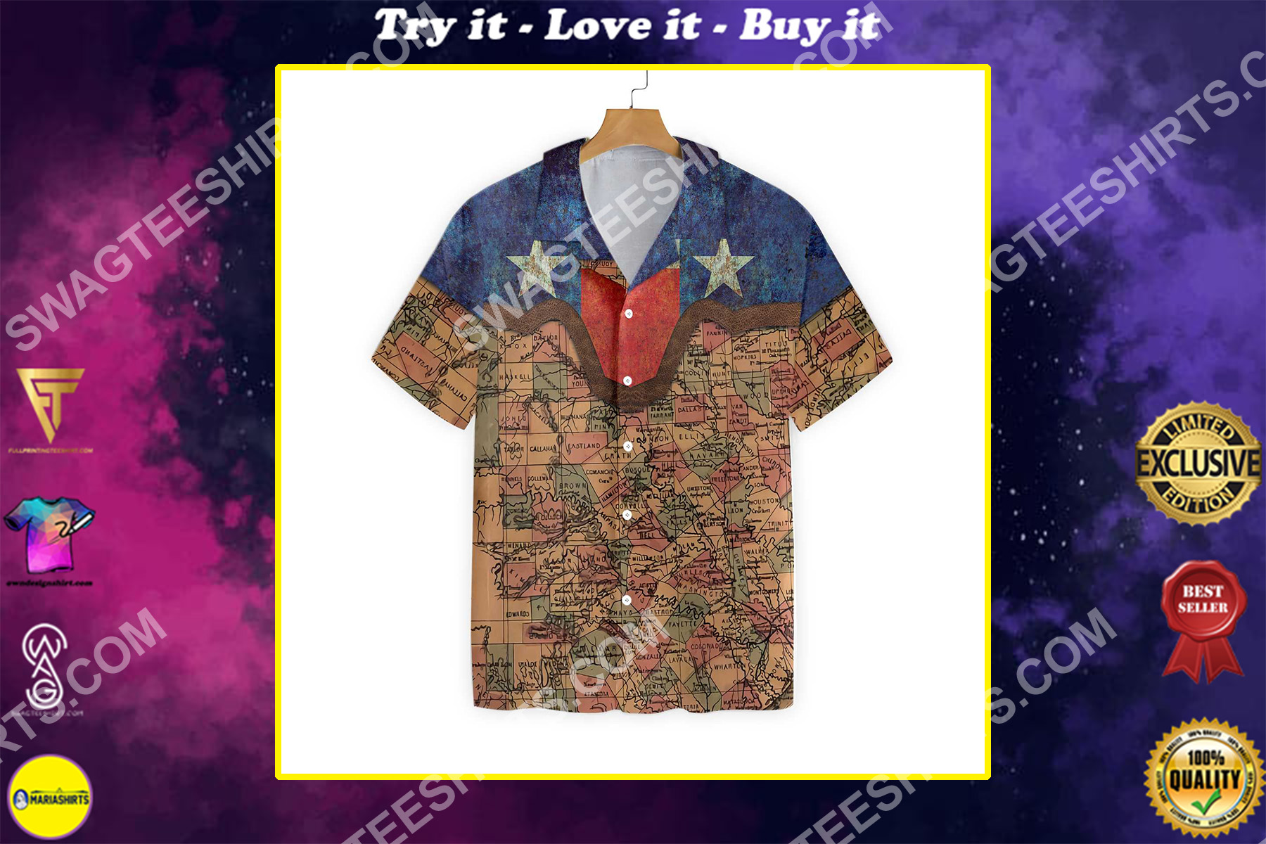 if the flag offends you kiss my texass all over printed hawaiian shirt