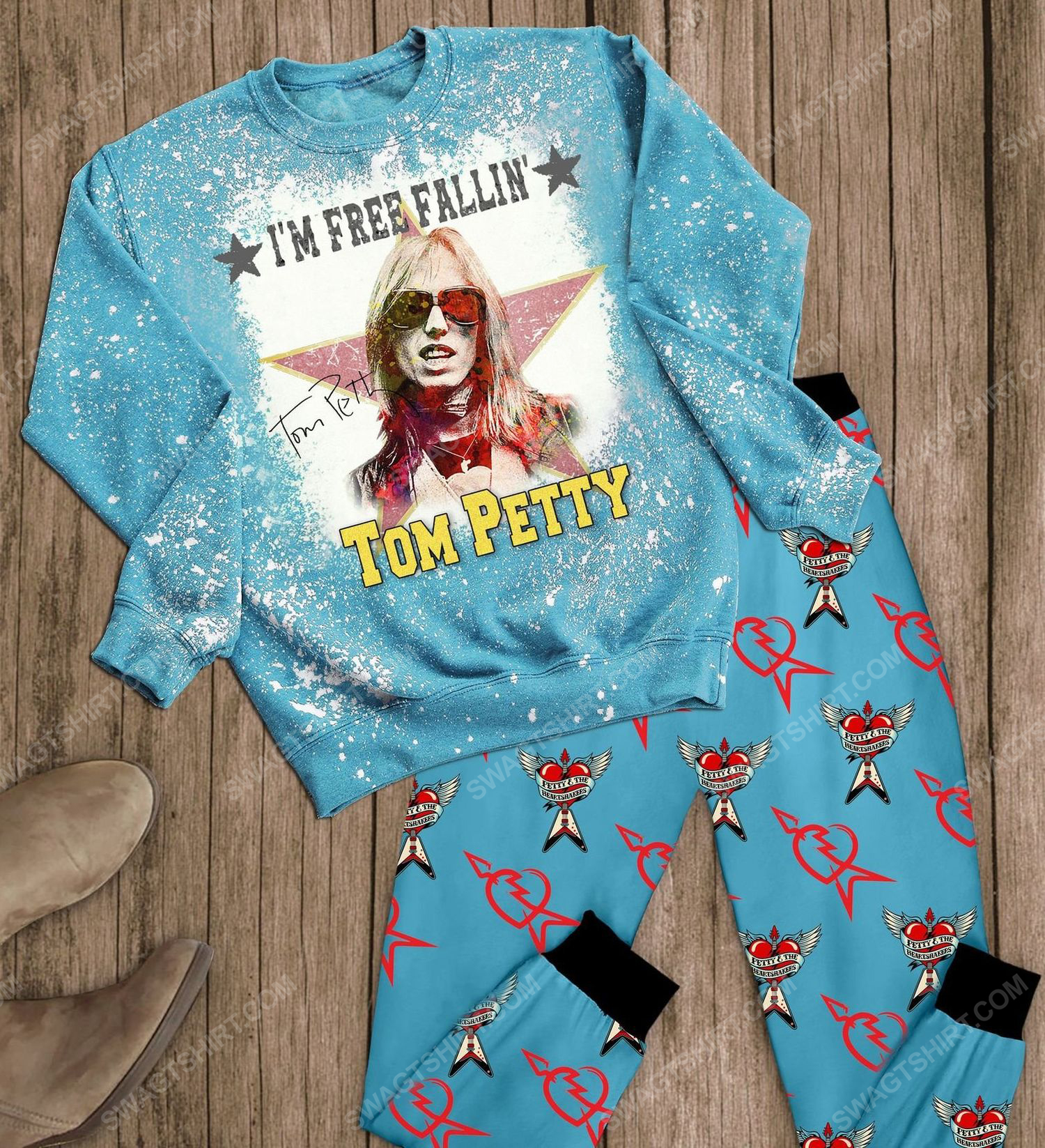Ed sheeran you know i want your love full print pajamas set 1 - Copy