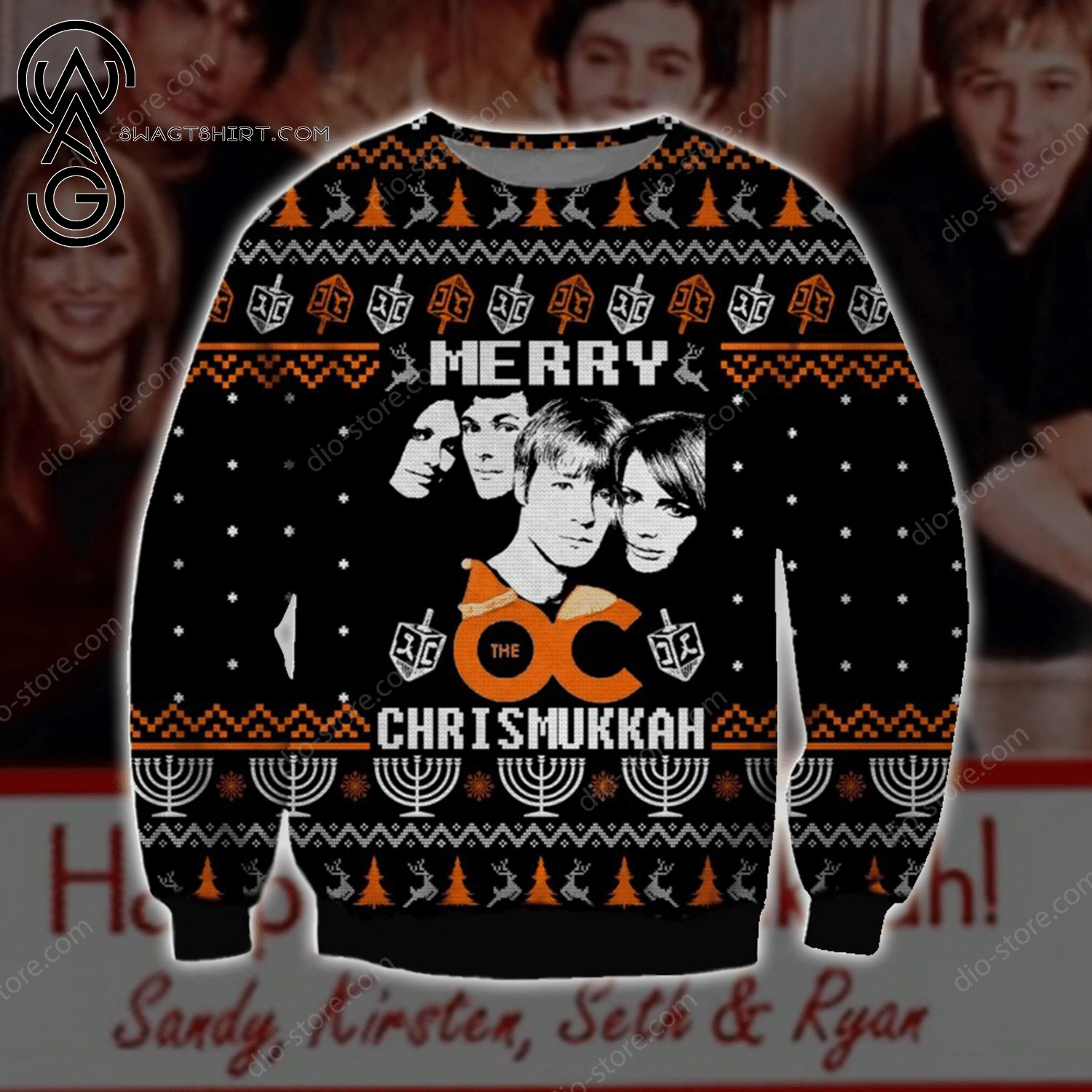 The Best Chrismukkah Ever Full Print Ugly Christmas Sweater