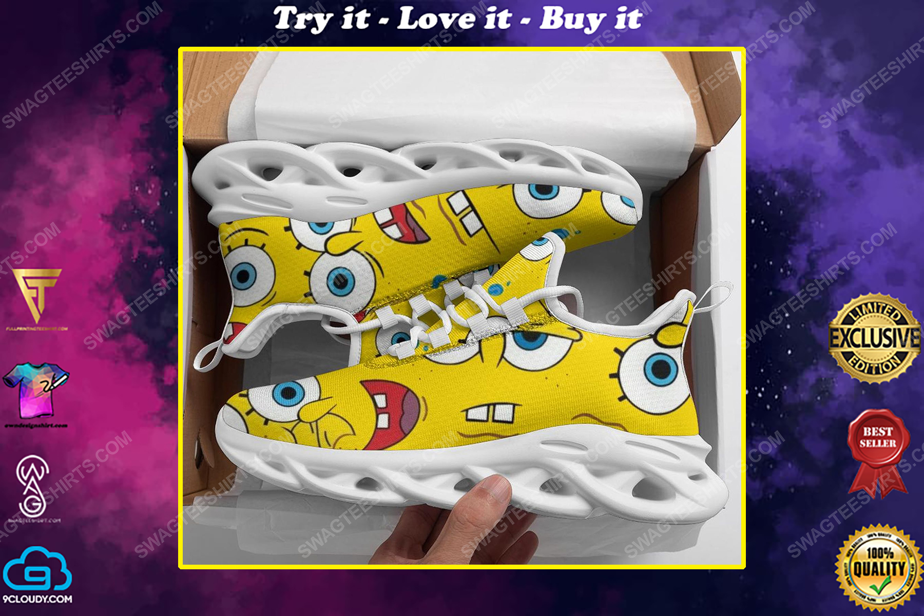 The spongebob squarepants movie max soul shoes