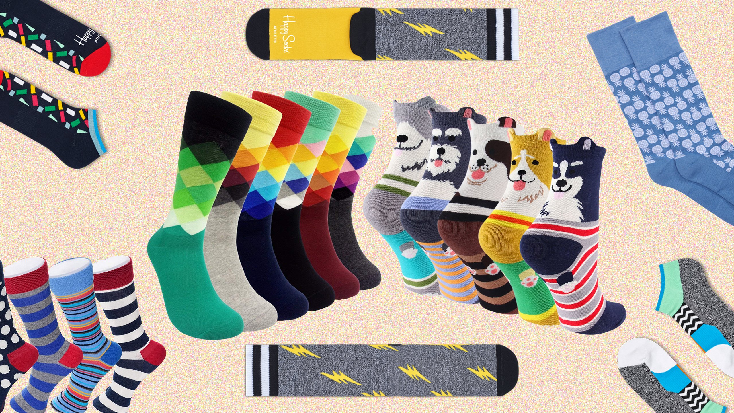 6 types of socks are always present in the unique fashion mix of the korean faithful