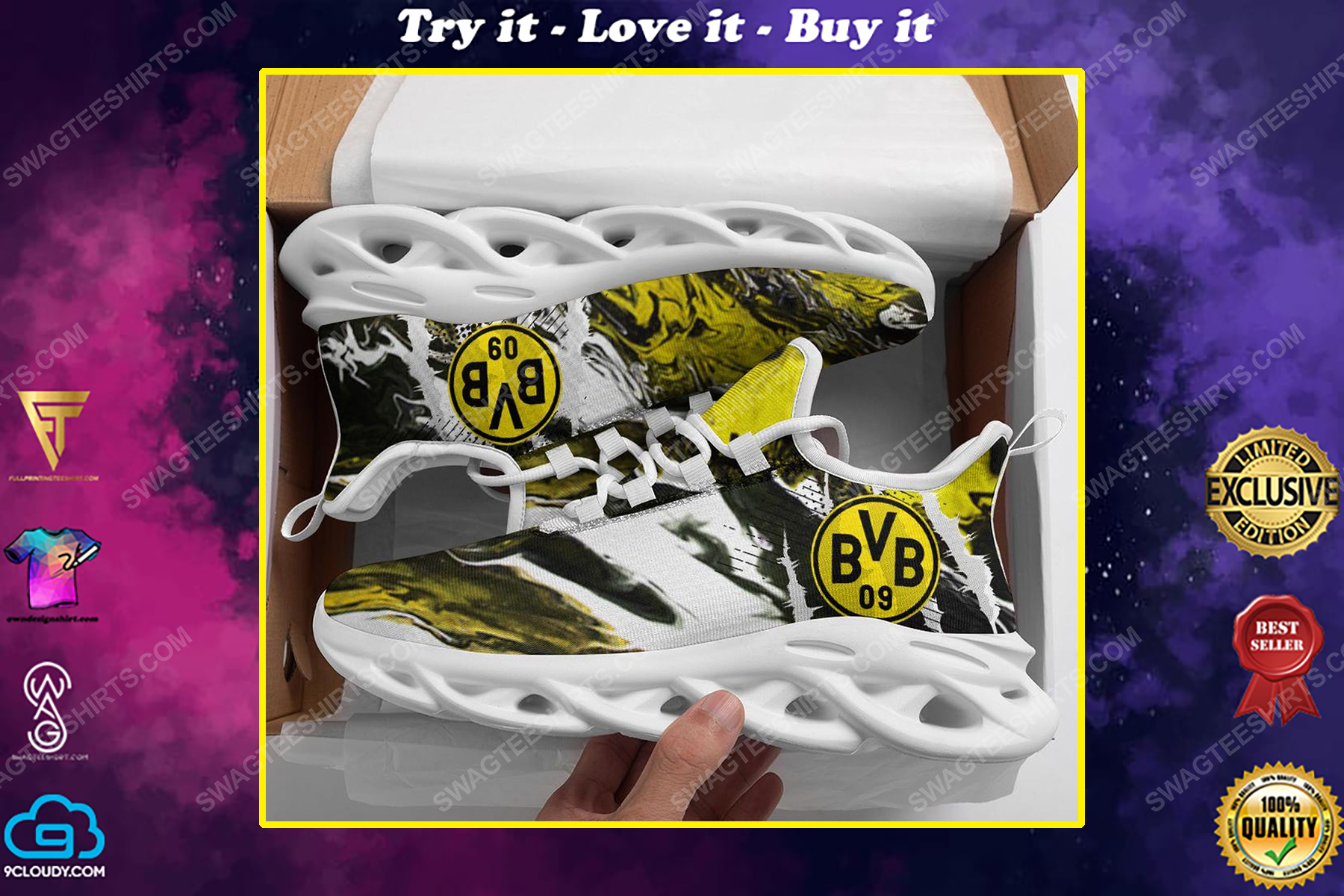 BV borussia dortmund football club max soul shoes