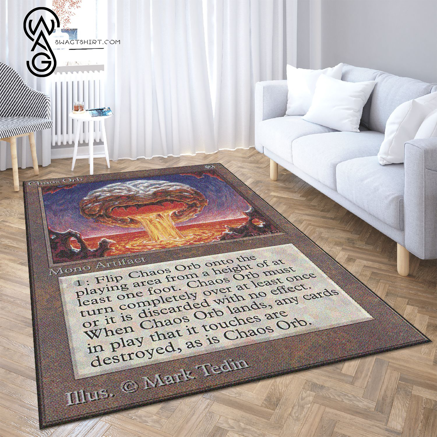 Game Magic The Gathering Chaos Orb Rug