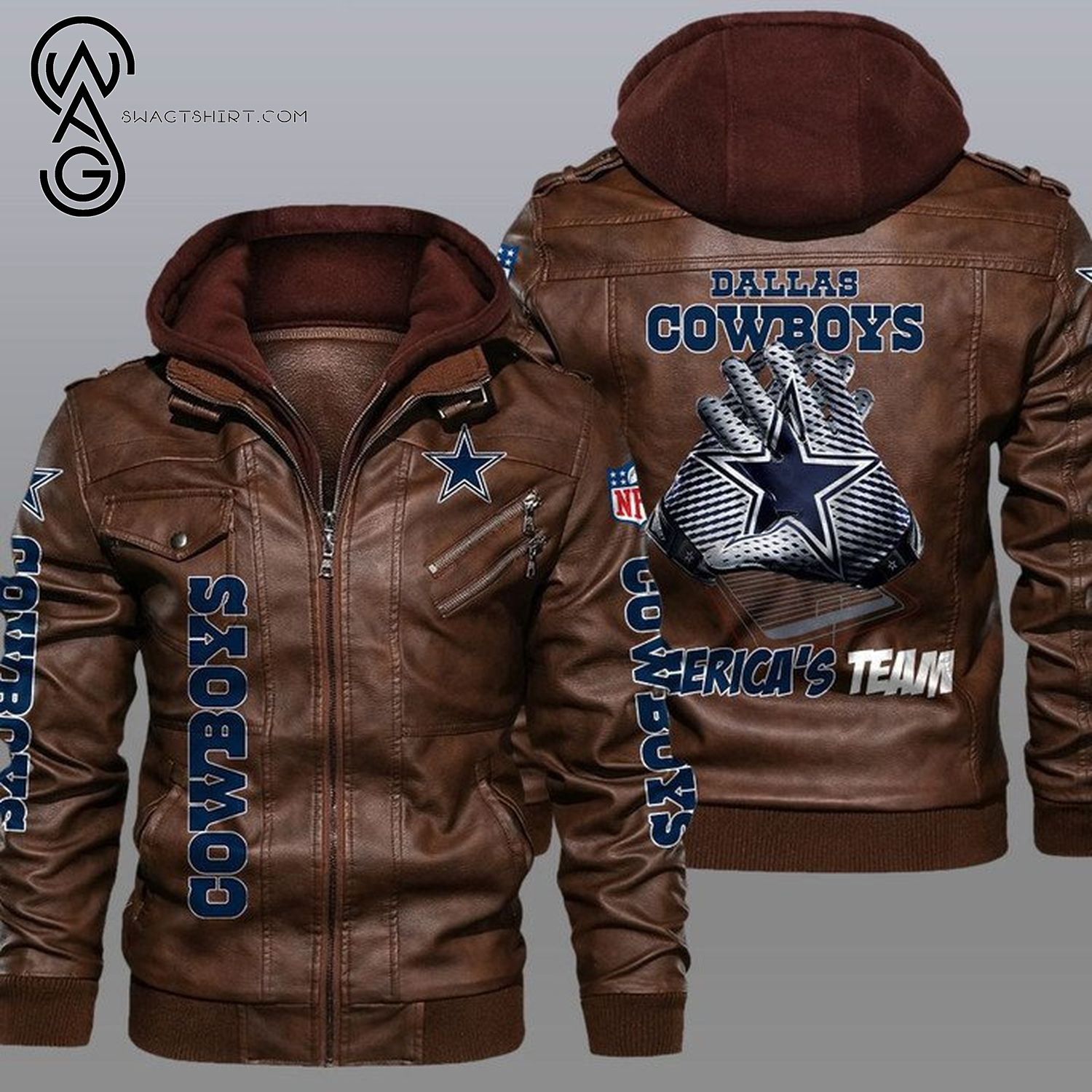 National Football League Dallas Cowboys Leather Jacket