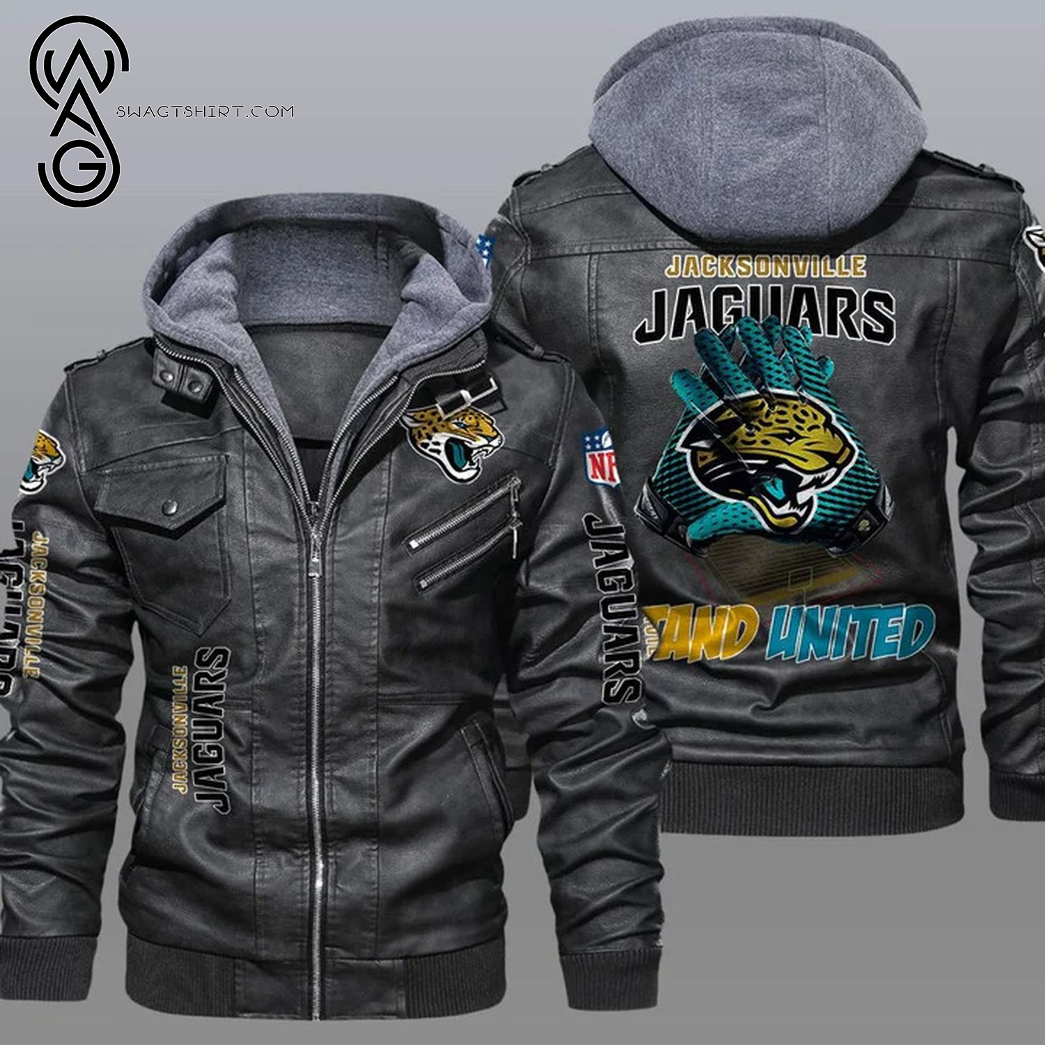 National Football League Jacksonville Jaguars Leather Jacket