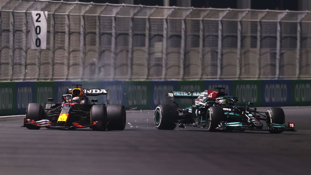 Hamilton breathed fire on the nape of the neck Verstappen