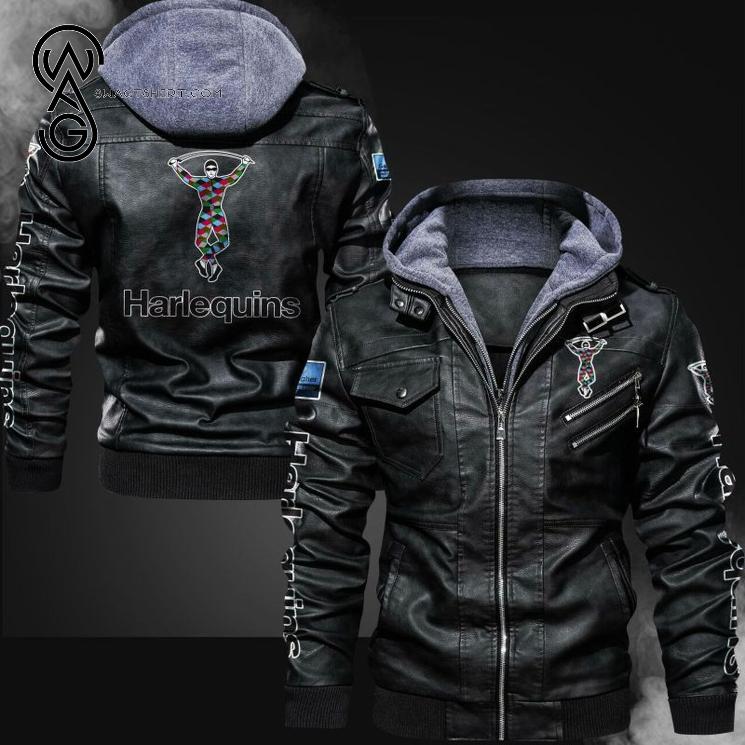 Harlequins Football Club Leather Jacket