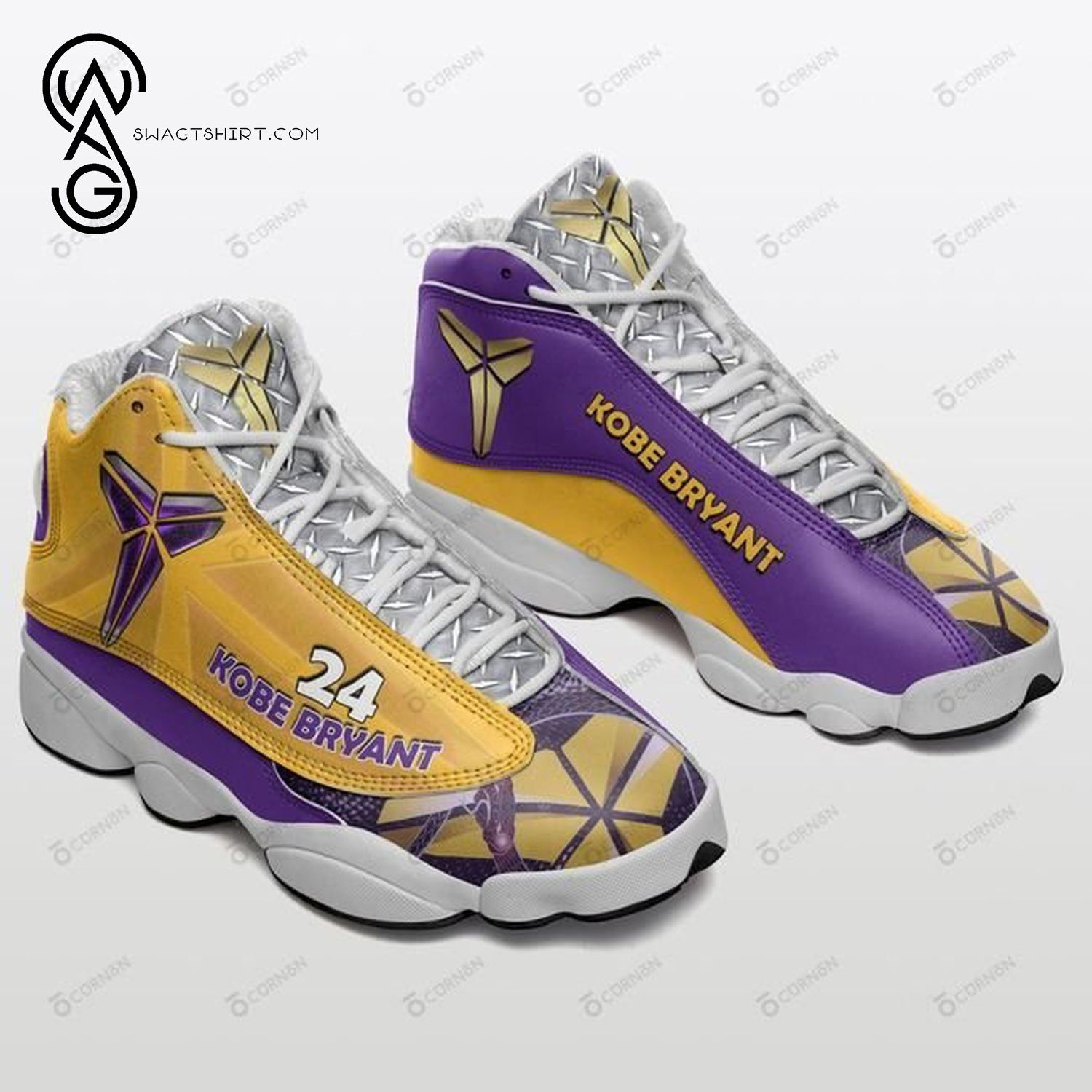 Kobe Bryant Basketball Player Air Jordan 13 Shoes