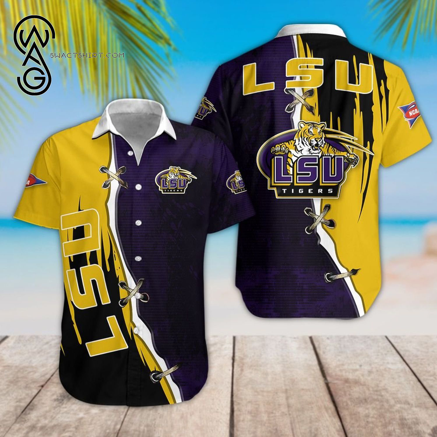 LSU Tigers And Lady Tigers Sport Team Hawaiian Shirt