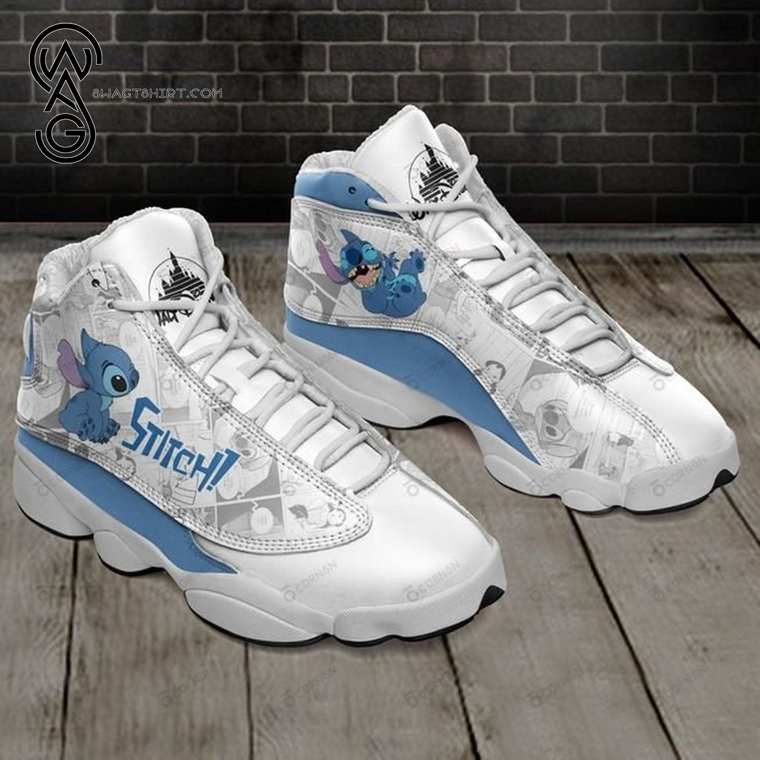 Lilo And Stitch Air Jordan 13 Shoes