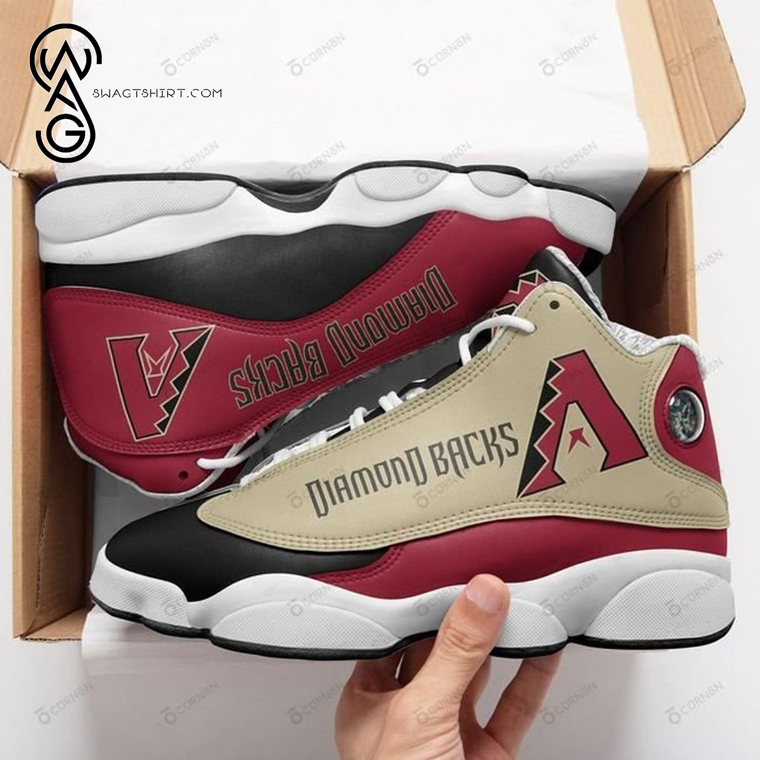 MLB Arizona Diamondbacks Air Jordan 13 Shoes