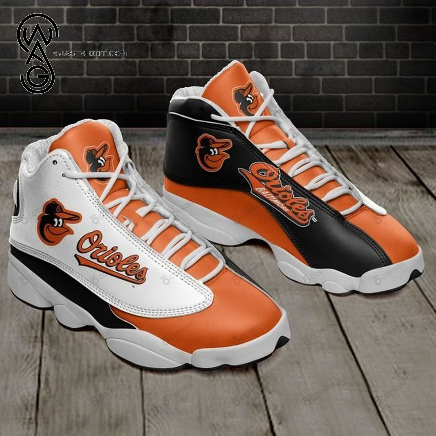 MLB Baltimore Orioles Air Jordan 13 Shoes