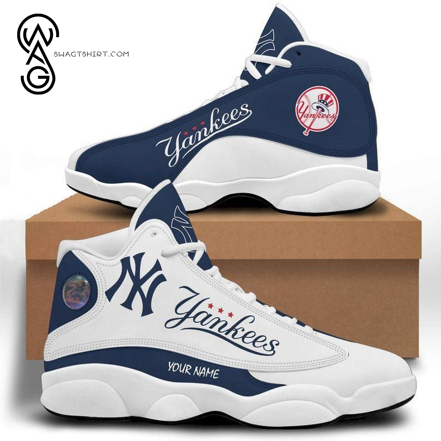 MLB New York Yankees Air Jordan 13 Shoes