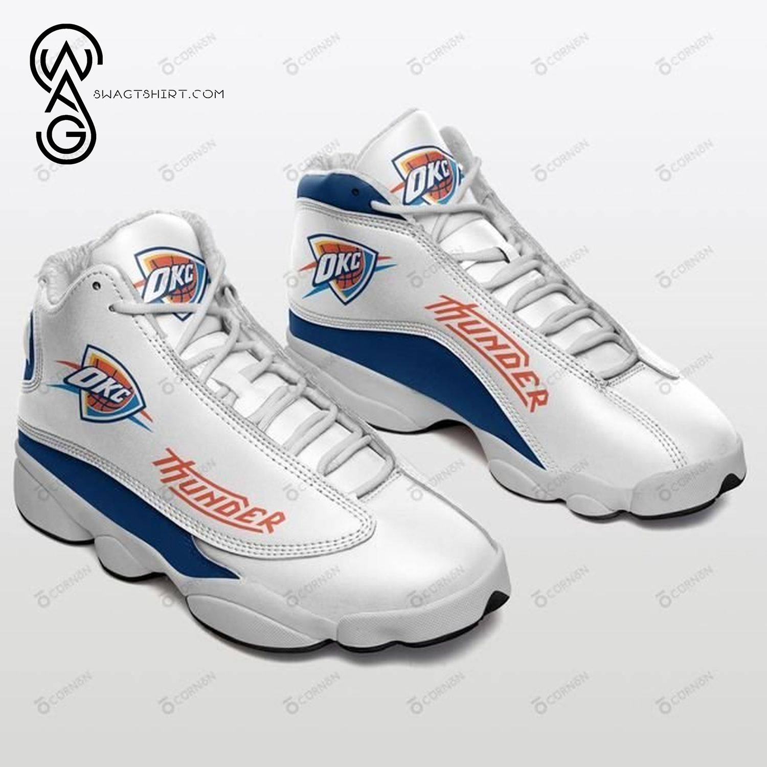 NBA Oklahoma City Thunder Air Jordan 13 Shoes