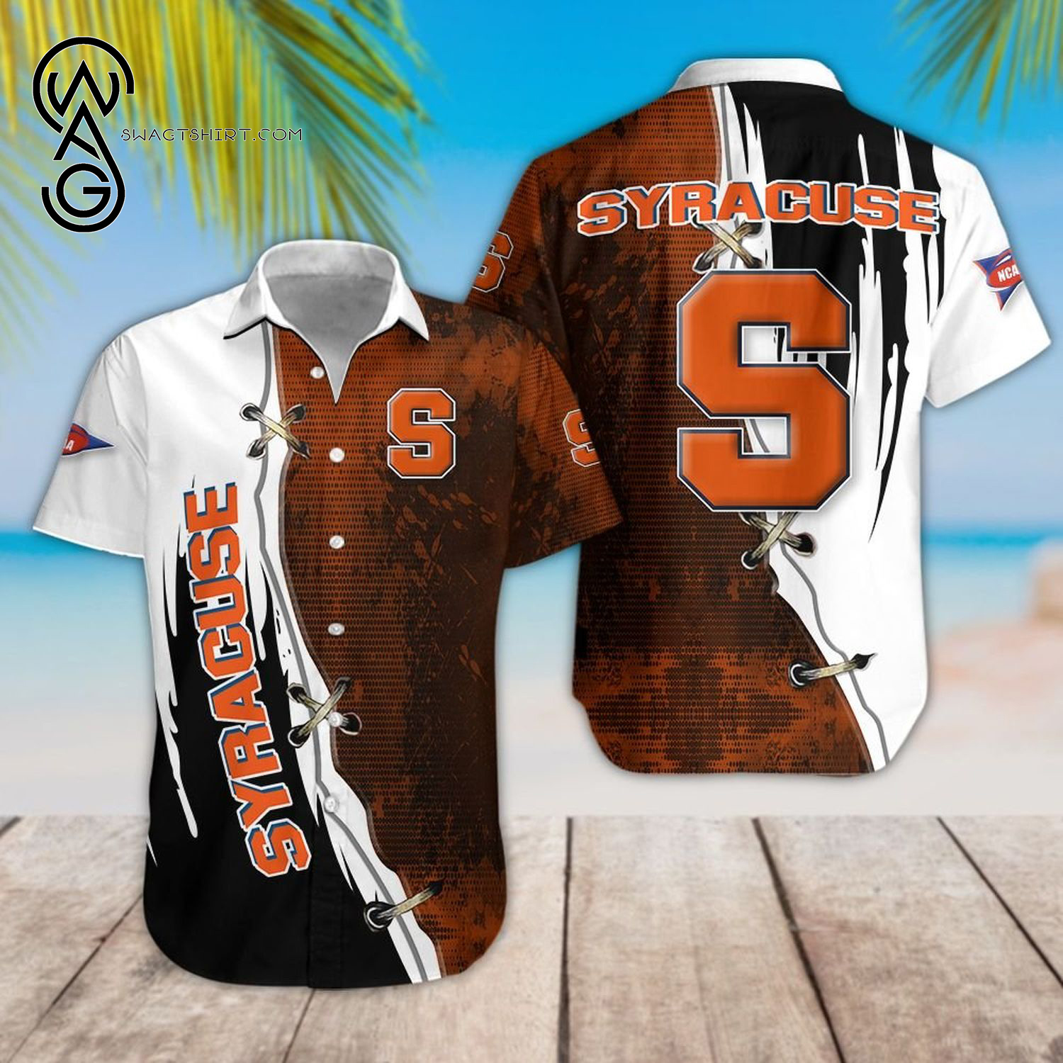NCAA Syracuse Orange Sport Team Hawaiian Shirt