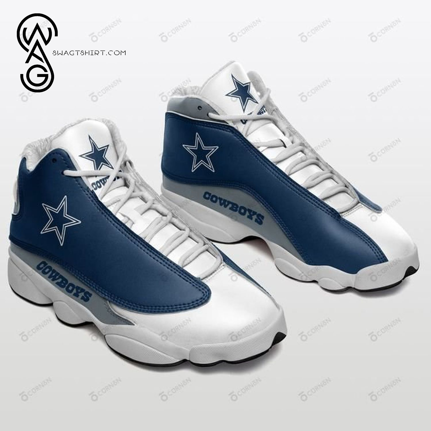 NFL Dallas Cowboys Air Jordan 13 Shoes