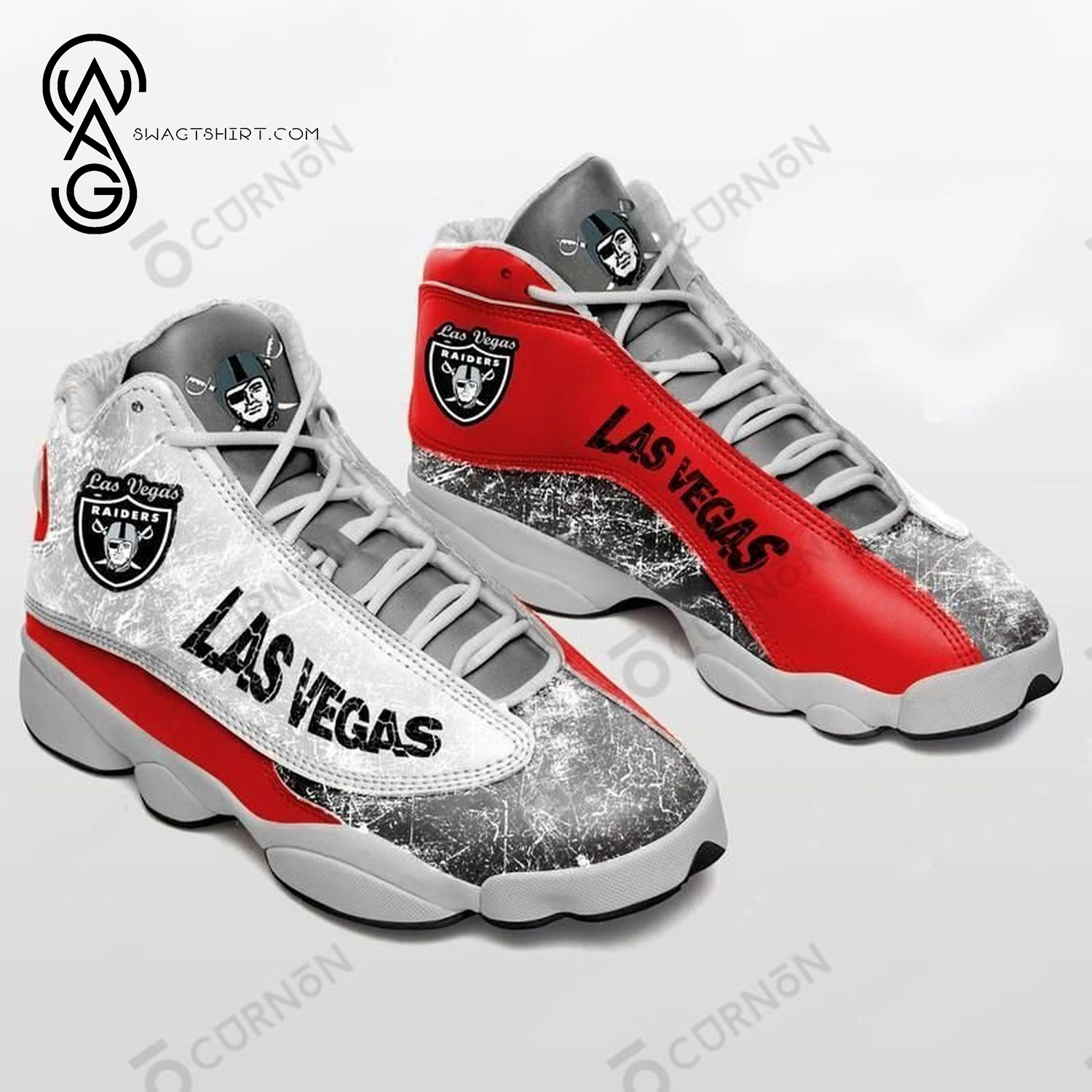 NFL Las Vegas Raiders Air Jordan 13 Shoes
