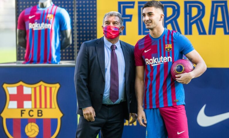 President Joan Laporta hinted about a blockbuster deal in the near future