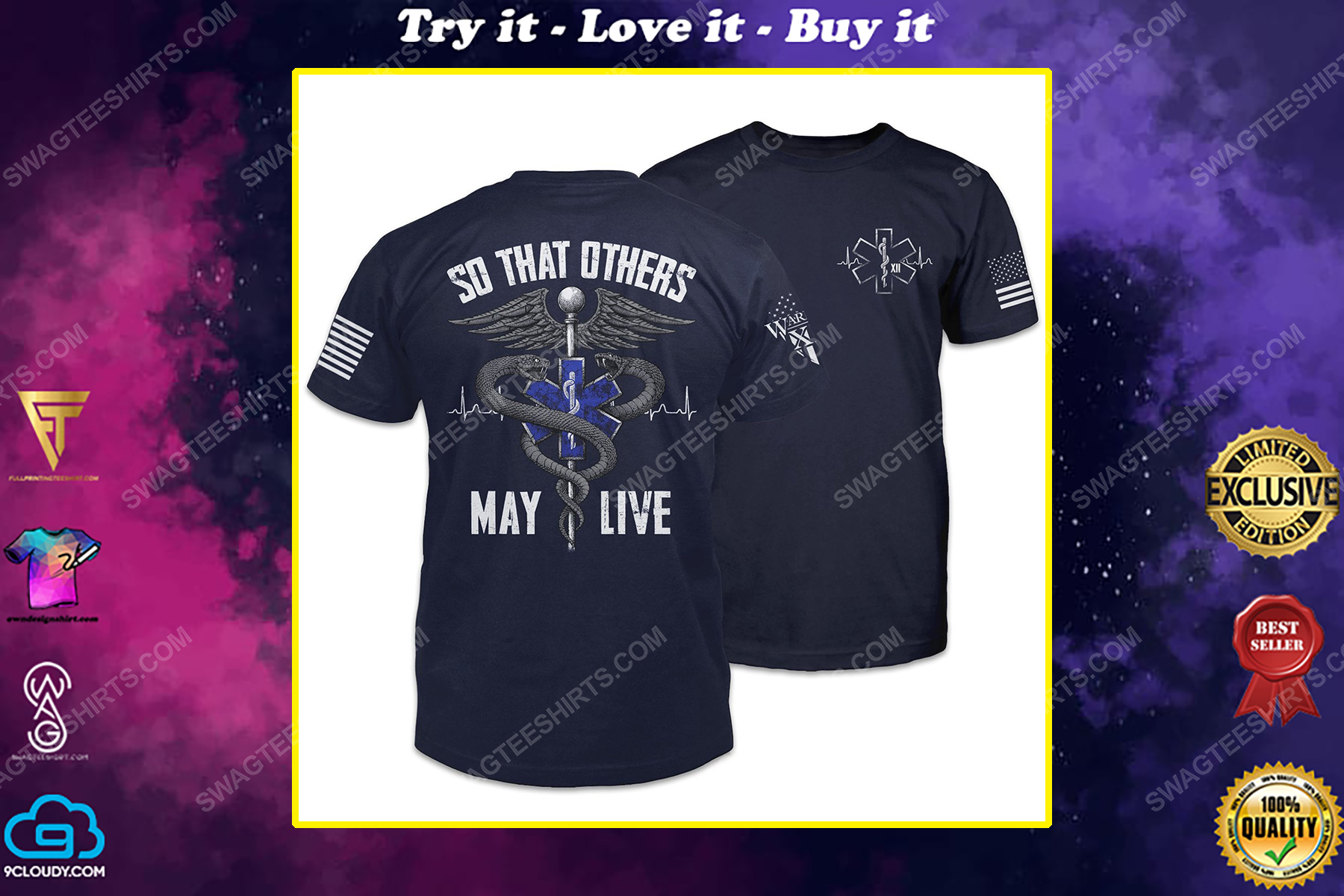 So that others may live nurse shirt