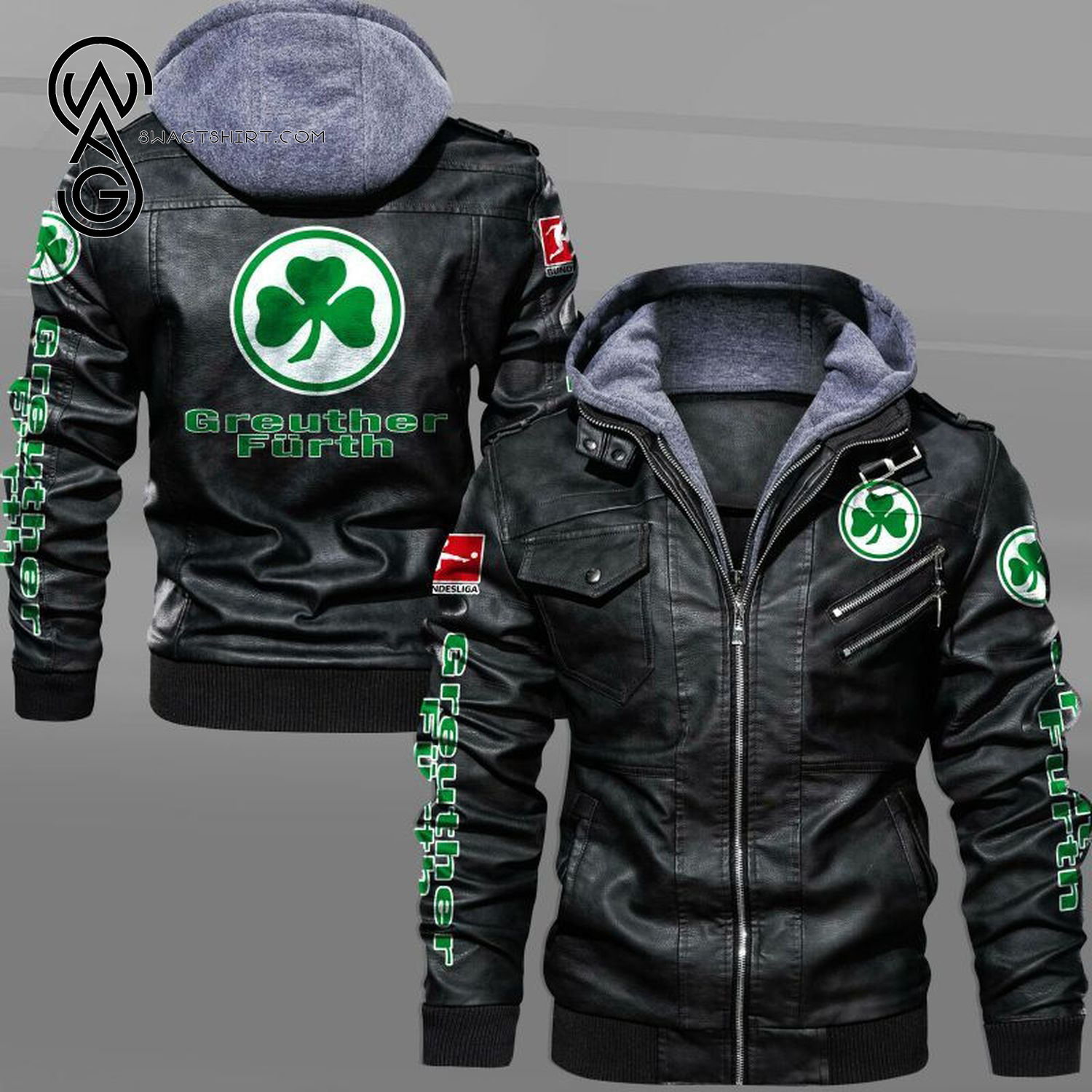 SpVgg Greuther Furth Football Club Leather Jacket