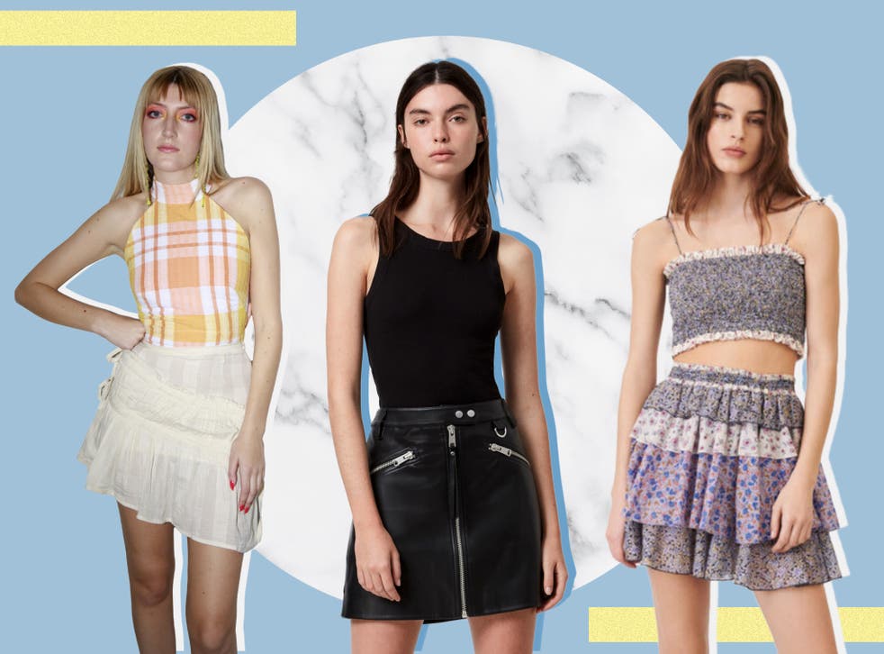 3 ways to conquer mini skirts for girls who do not own beautiful legs