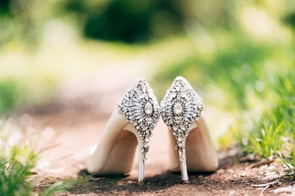 The perfect high heels for women's dream wedding