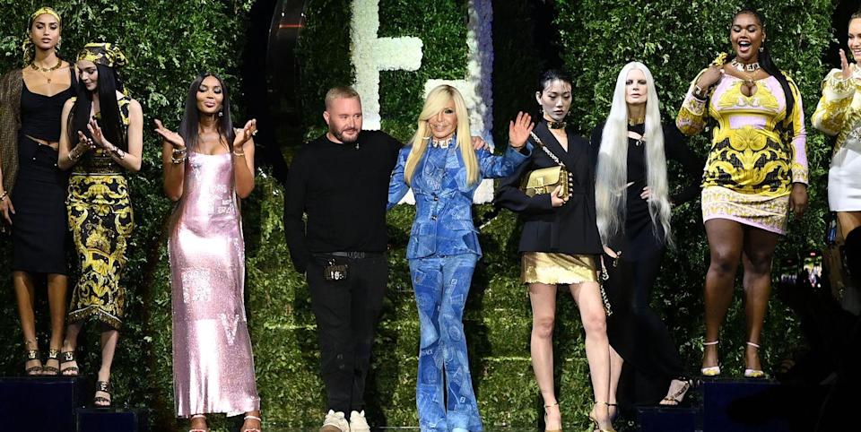 Versace and fendi and the historic transformation of fashion heritage called "fendace"