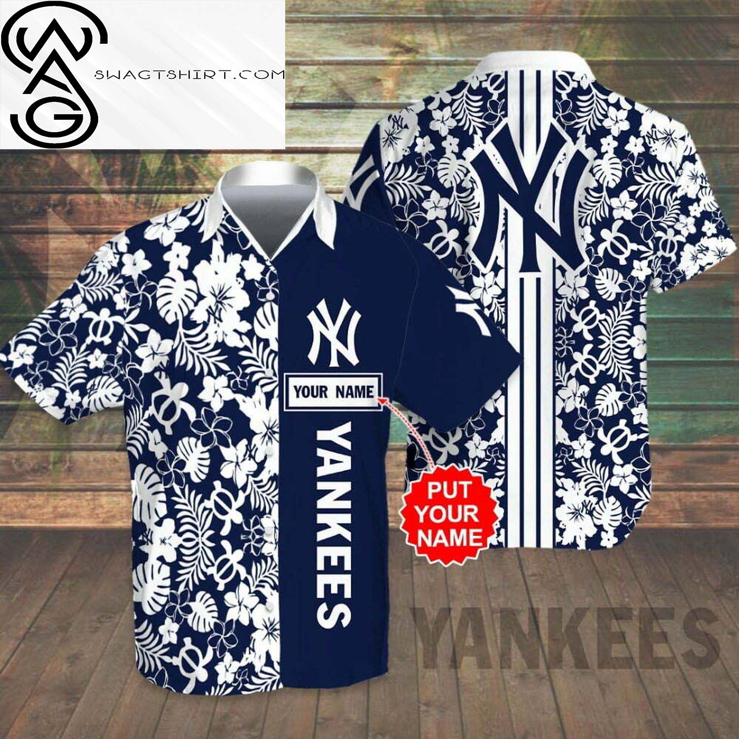 MLB New York Yankees Grateful Dead Hawaiian Shirt