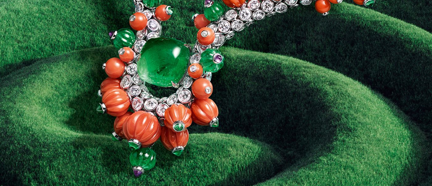 Cartier's beautés du monde turns natural colors into jewelry