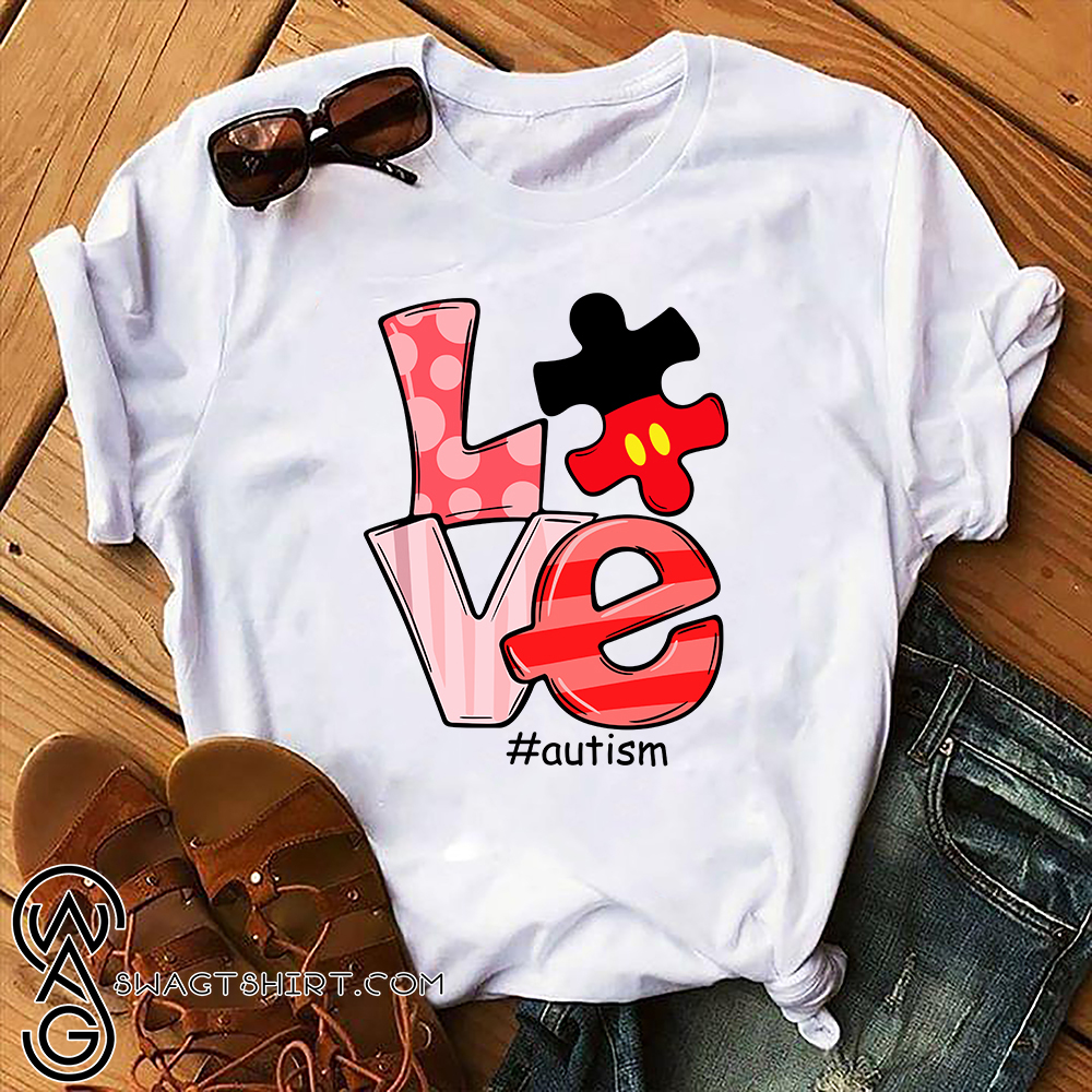 Love autism awareness shirt