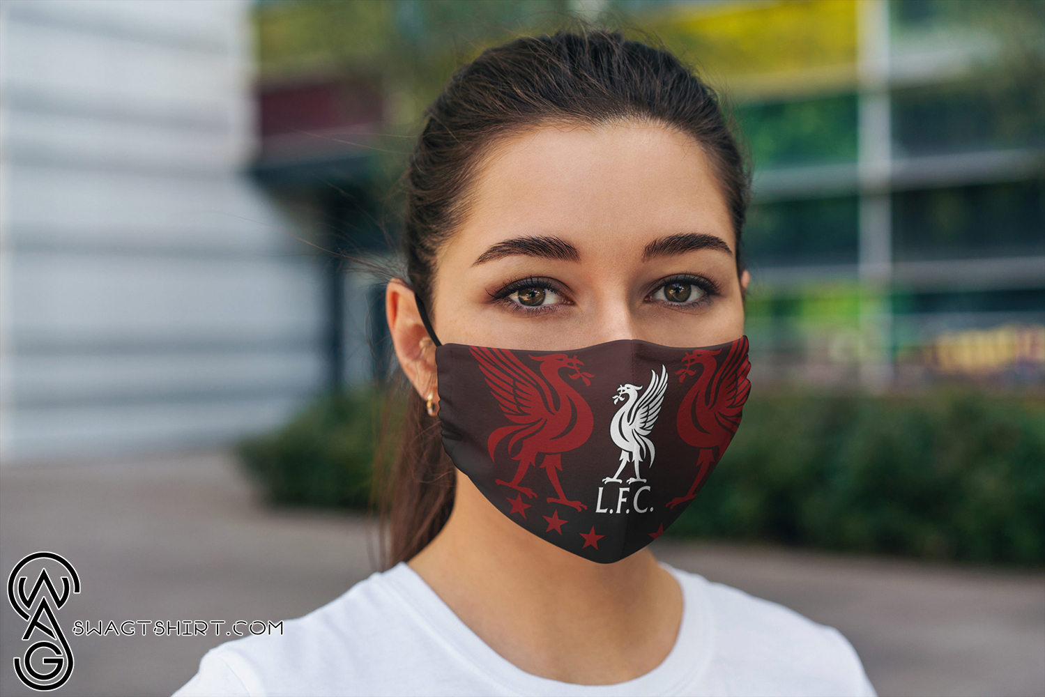 Premier league champions liverpool football club anti pollution face mask