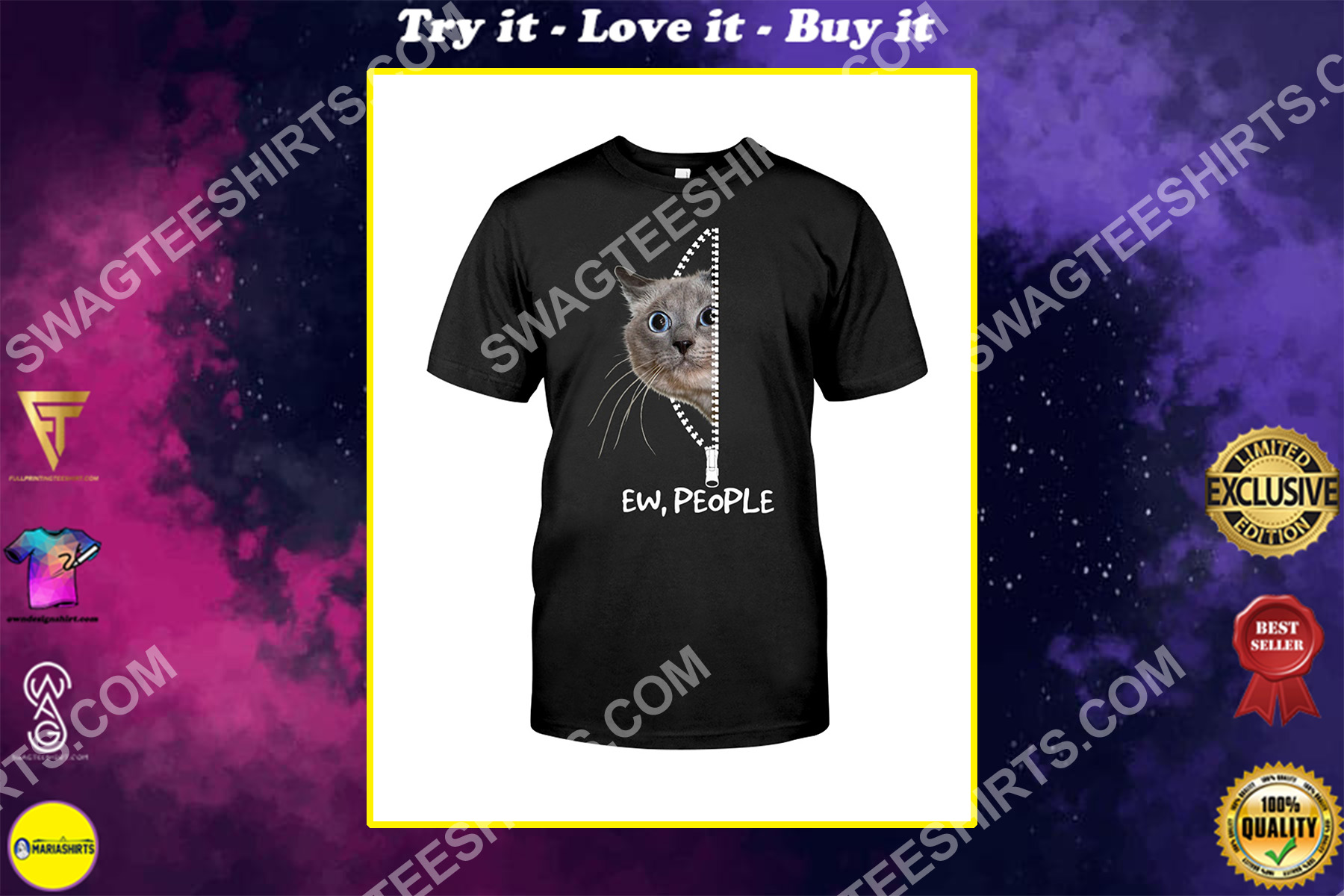 cat lover ew people shirt