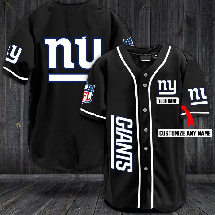 custom name jersey new york giants shirt 1