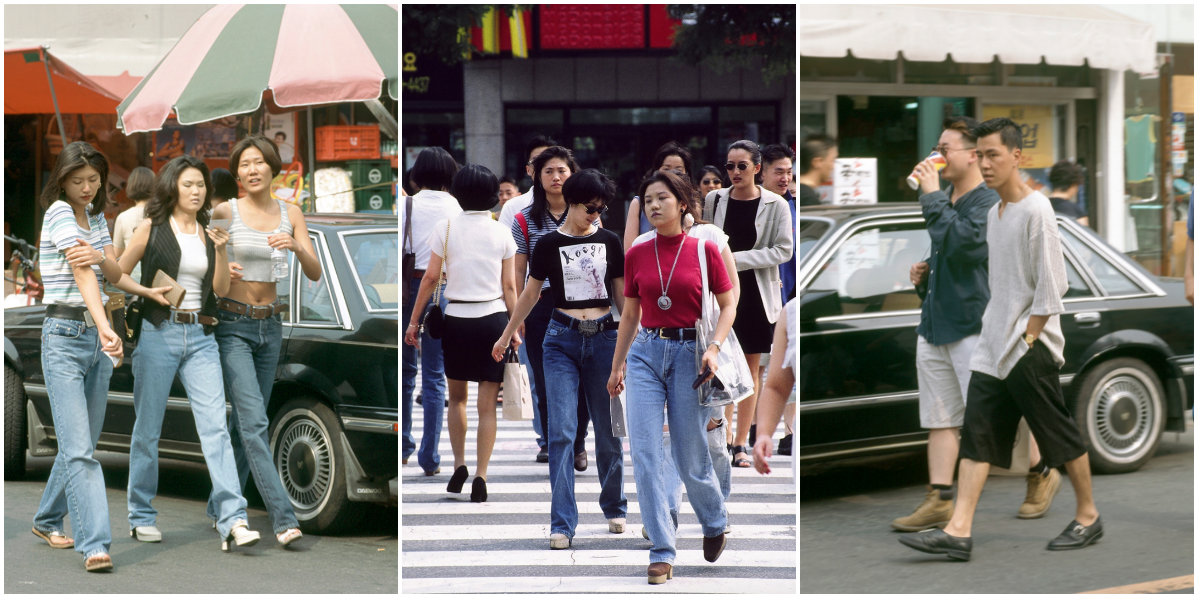 Korean fashion in the 1990s – liberal on every street