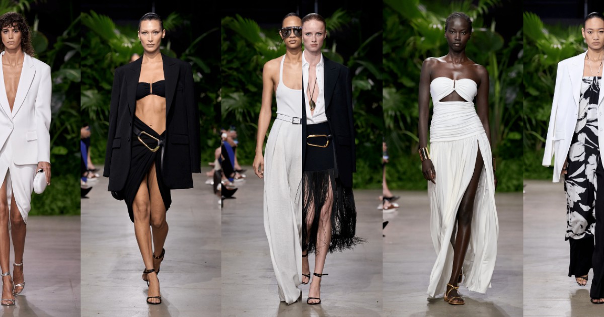 Michael Kors brings the spirit of free movement with the elegant beauty of urban chic with the spring summer 2023 collection