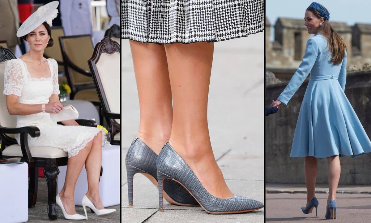 Revealing Princess Kate Middleton's way to wear heels without pain