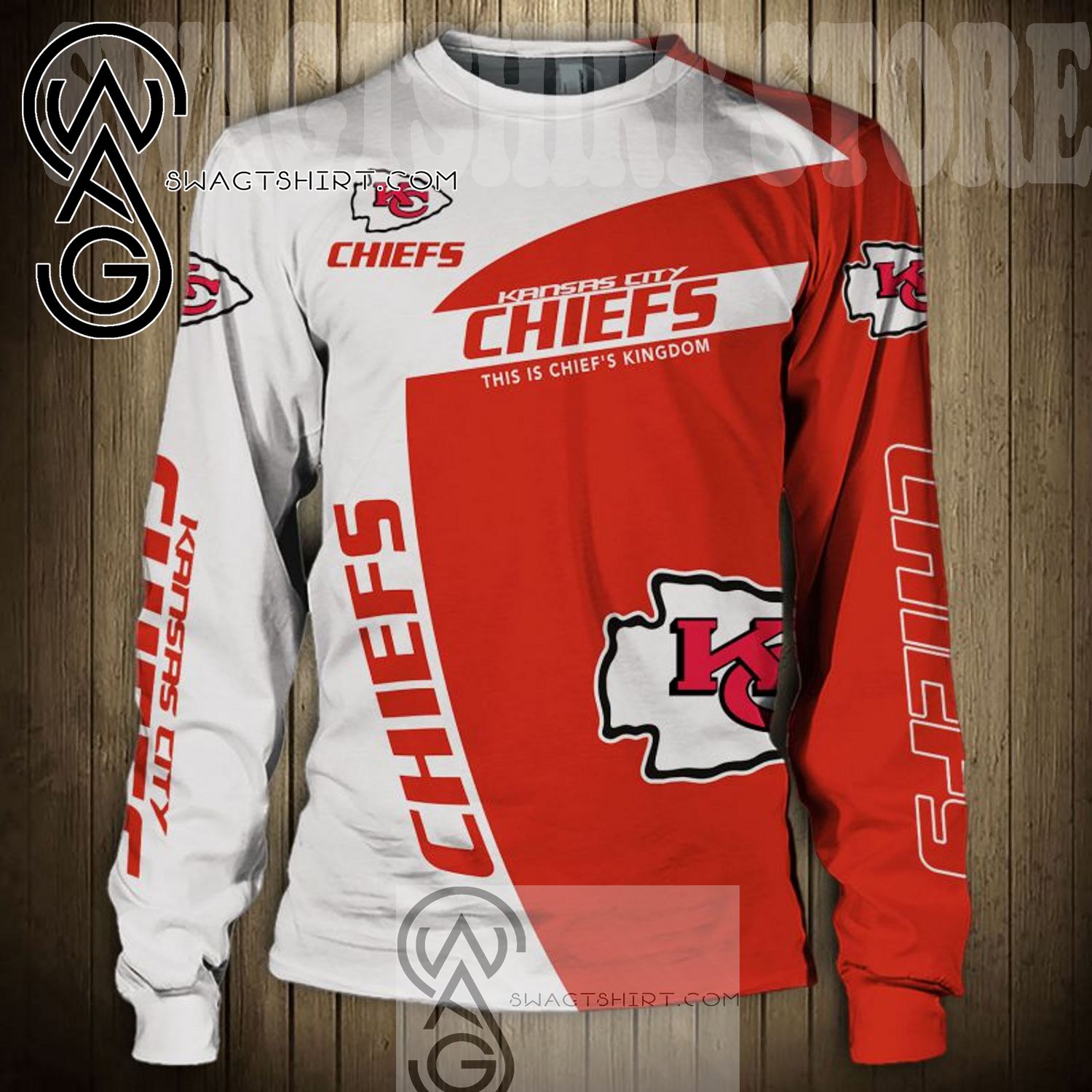 Kansas City Chiefs Sweatshirt This is Chief's Kingdom