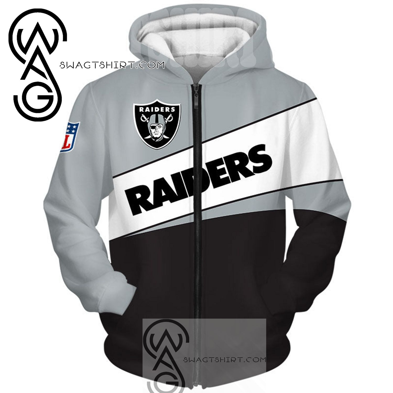 NFL Team Apparel Youth Las Vegas Raiders All Out Blitz Team Color